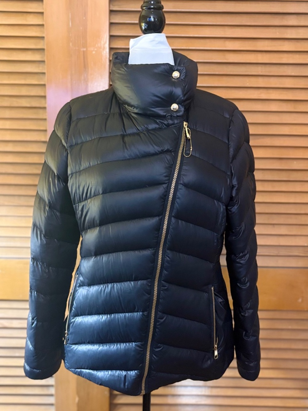 Calvin Klein Down Filled Puffer Jacket - Black - Large